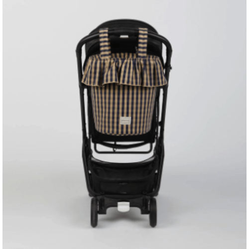 Basket Vichy - Navy + Caramel - PRE ORDER