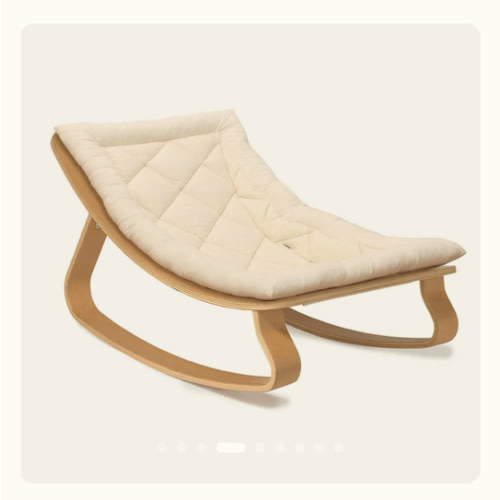 LEVO Baby Rocker in natural wood – Charlie Crane Paris