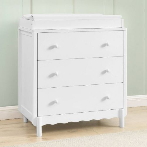 3 Drawer Nursery Dresser with Changing Top