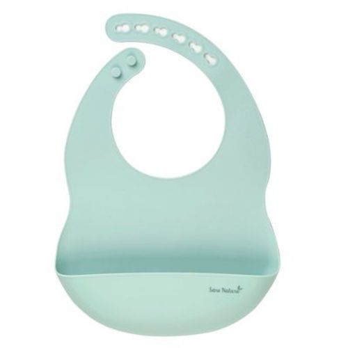 SARO Silicone Baby Bibs (6+ Months) - Adjustable, Waterproof & Easy Clean - Mealtime Essential