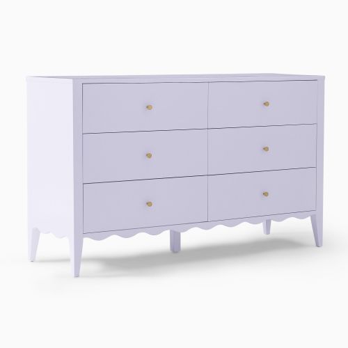 Kids Daisy 6-Drawer Dresser (55")