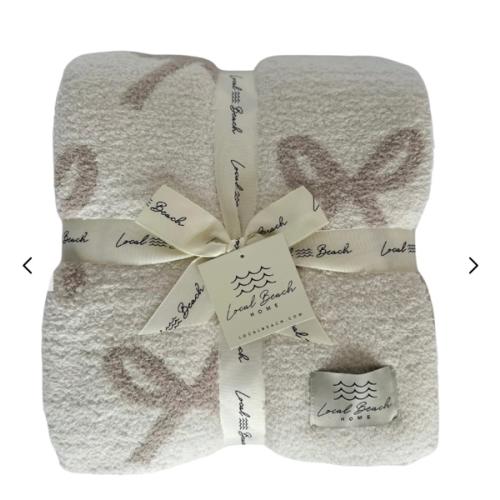 Baby Bow Luxe Blanket