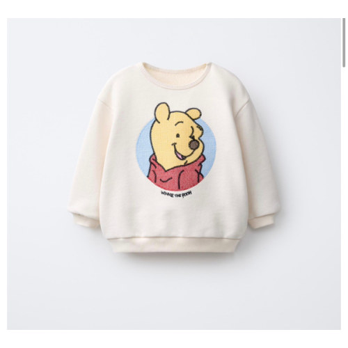 WINNIE THE POOH © DISNEY EMBROIDERED SWEATSHIRT - Light ecru | ZARA United States