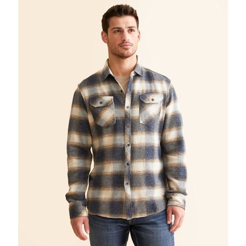 Outpost Makers Flannel Athletic Shirt - Men's Shirts in Navy Cream | Buckle