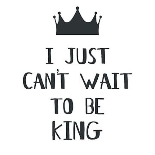 I Just Can&apos;t Wait to be King! | Baby One-Piece