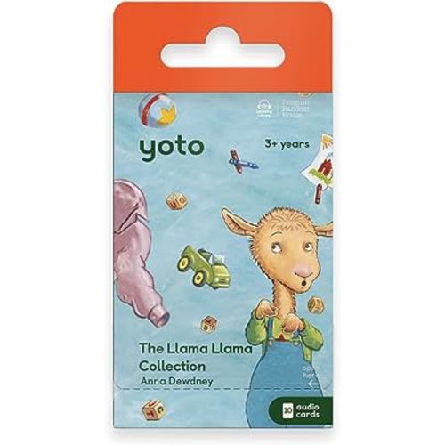 Yoto The Llama Llama Collection by Anna Dewdney – 10 Kids Audiobook Story Cards for Use Player & Mini Bluetooth Speaker, Fun Daytime & Bedtime Stories, Educational Gift for Children Ages 3+