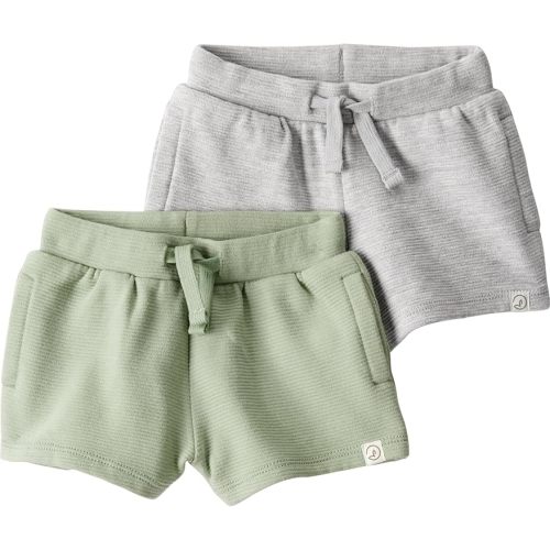 Little Planet by Carter's Unisex-Baby 2-Pack Shorts Made with Organic Cotton