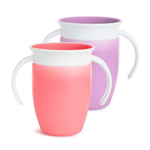 Munchkin Miracle® 360° Trainer Cup, 7oz, 2pk - Walmart.ca