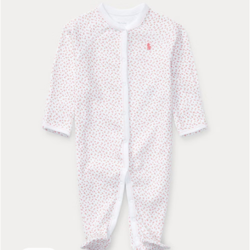 Floral Cotton Footed Coverall | Ralph Lauren
