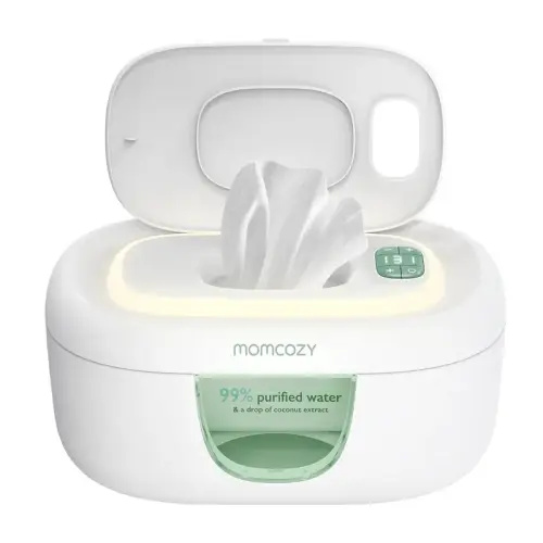 Momcozy Baby Wipe Warmer, Innovative Spring Design, Large Capacity | Black Friday Sale TikTok Shop
