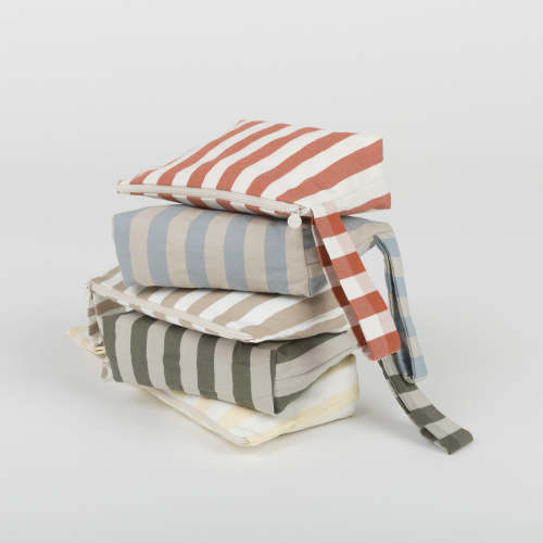 Diaper Bag Blue + Sand · Minicoton