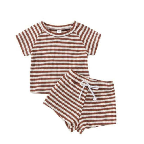 6-12M Nico stripe set