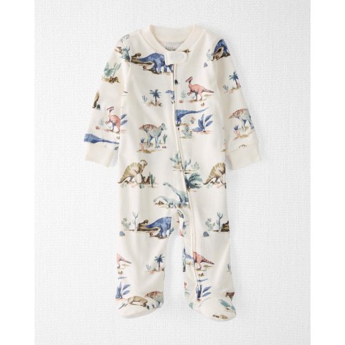 Baby Dinosaur Print Organic Cotton Sleep & Play Pajamas - Little Planet | Carter's