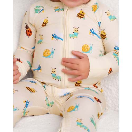Busy Bugs Zip Romper
