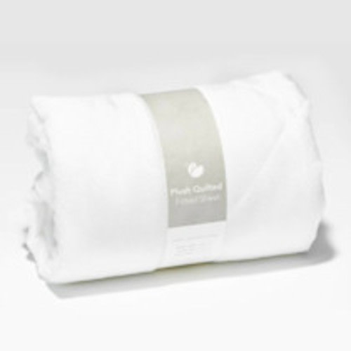 Guava Family Lotus Crib Plush Quilted Sheet