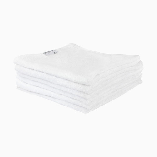 Copper Pearl Ultra Soft Washcloth (6 Pack) - White