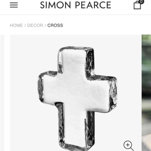 Simon Pearce Medium Cross