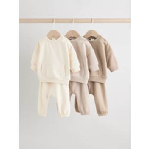 Buy Neutral Baby Sweatshirt and Joggers Set 6 Piece (0mths-3yrs) from Next USA