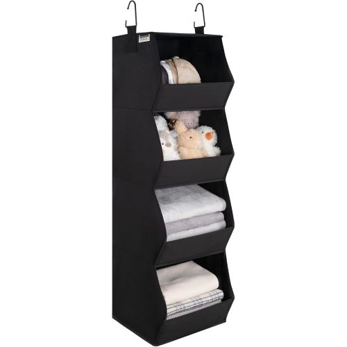 StorageWorks Basics Hanging Closet Organizer, Foldable Storage Organizer