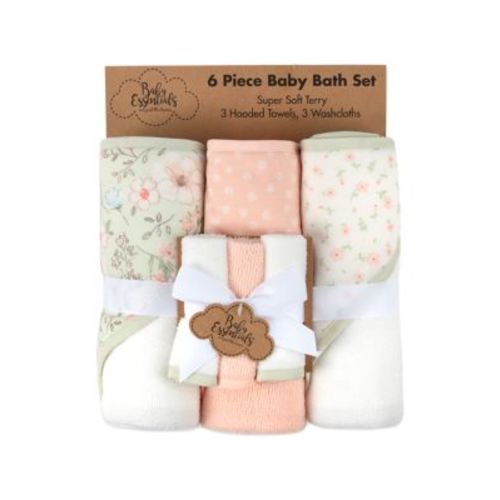 Baby 6-PC Bear Hooded Towel Set