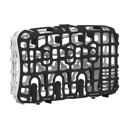 Dr. Brown's Dishwasher Basket for Small Baby Bottle Parts, Pacifiers, and Accessories, Clean, Store and Organize Newborn Essentials, BPA Free, Green