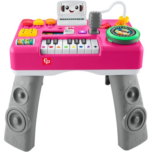 Fisher-Price Laugh and Learn: Mix and Learn Pink DJ Table