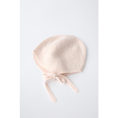 COTTON WOOL BLEND BONNET - Light beige | ZARA United States