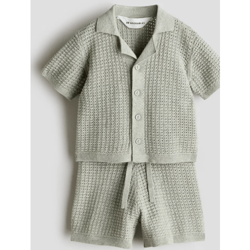 2 Piece Cotton Set, 6-9M