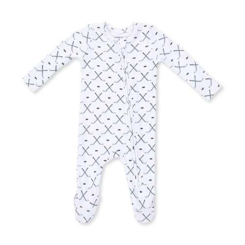Simple Hockey - 2 Way Zipper Footie – Angel Dear