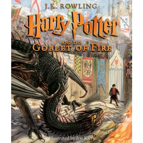 Harry Potter and the Goblet of Fire: The Illustrated Edition (Harry Potter, Book 4) a book by J. K. Rowling and Mr. Jim Kay