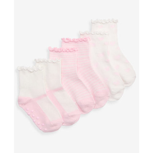 Baby Girls' 0M-24M Mary Jane Detail Socks, 3-Pack, Macy's Exclusive