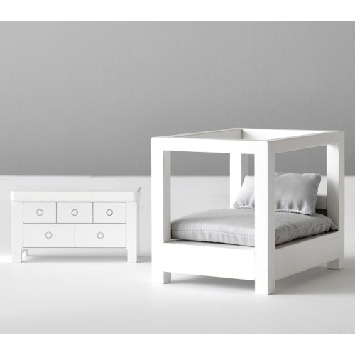 Bedroom Dollhouse Accessory Set