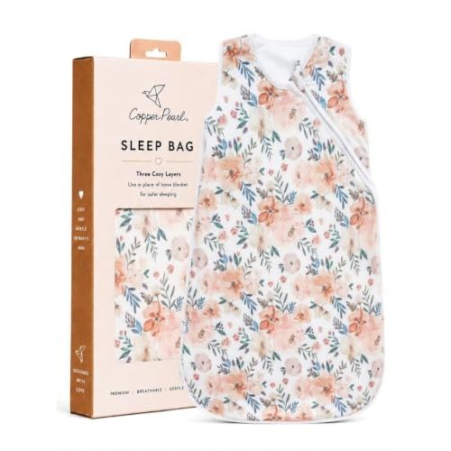 Copper Pearl Baby Sleep Sack, Autumn - Wearable Blanket for 0-6 Months, Sleeveless Sleep Sack for Baby Boy or Girl