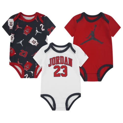 Jordan 23 Jersey 3 Pack Bodysuit Set - Boys' Infant