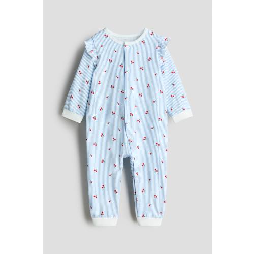 PATTERNED PAJAMA JUMPSUIT