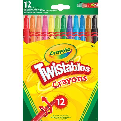 CrayolaTwistables Crayons, Pack of 12 - Multicolour
