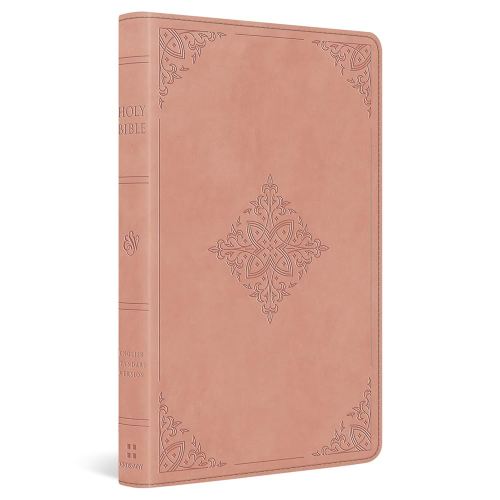 ESV Large Print Value Thinline Bible (TruTone, Pink, Fleur-de-lis Design): Holy Bible, English Standard Version