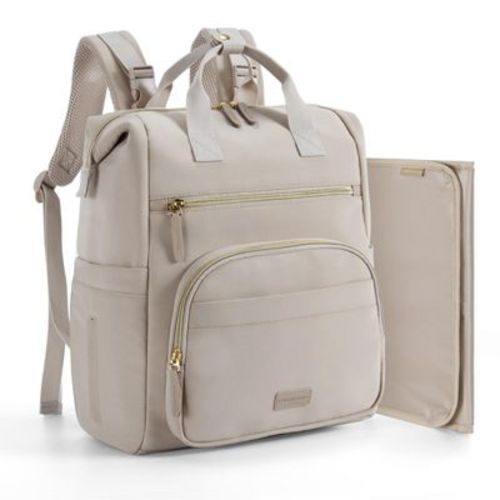 Narwey Neoprene Diaper Bag Backpack Small Lightweight Baby Diaper Bags Water Resistant Diaper Backpack