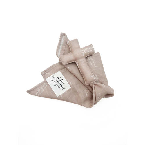 Cross Answered Prayer Blankie