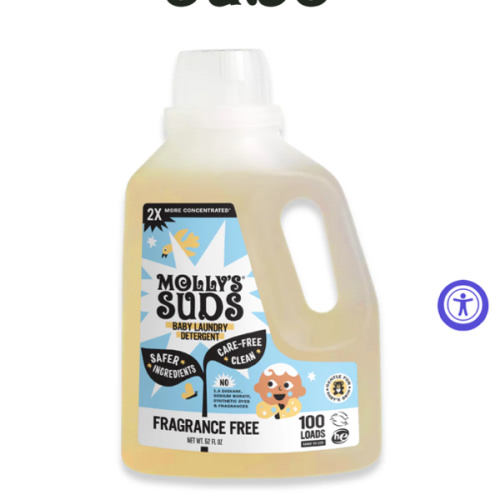 Baby Liquid Laundry Detergent – Molly’s Suds