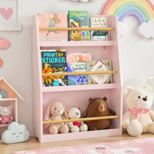 Isabelle & Max™ 3-Tier Kids Bookshelf For Toddler Kid Bookcase, Storage Book Rack | Wayfair