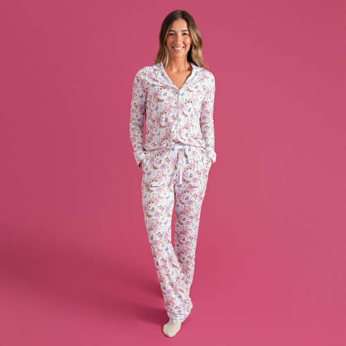 Mariselle Women's Luxe Pajama Pant Set