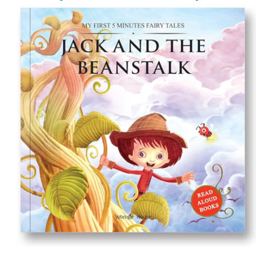My First 5 Minutes Fairy Tales Jack and the Beanstalk : Traditional Fairy Tales For Children (Abridged and Retold)