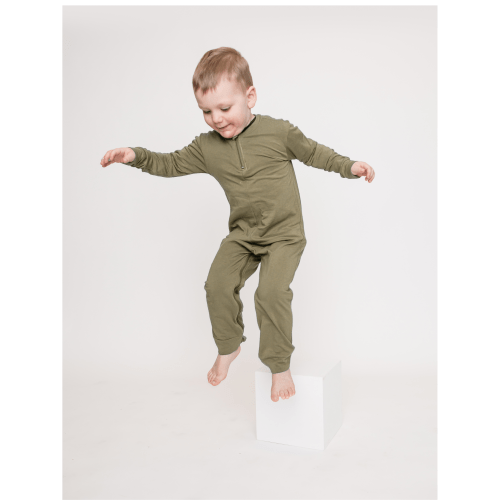 Adaptive Baby Romper – Clubfoot & Hip Dysplasia Friendly