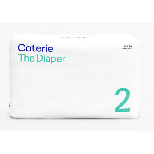 Coterie Baby Diapers size 2- 31 ct pack