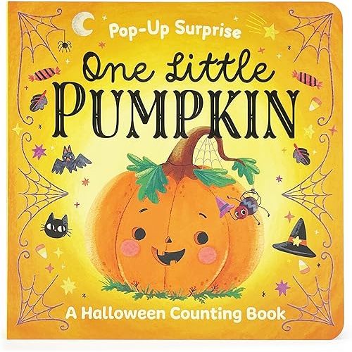 One Little Pumpkin - Deluxe Lift-a-Flap & Pop-Up Surprise Halloween Board Book for Fall Board book – Pop up, July 16, 2024