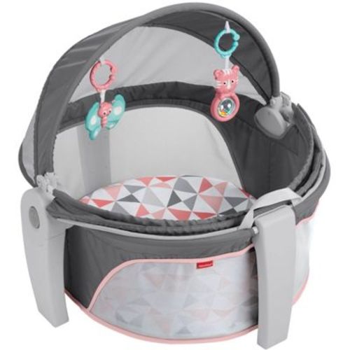 Fisher-price On The Go Baby Dome Playard - Gray