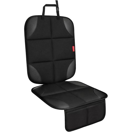 Car Seat Protector for Child Car Seat, Upgraded Non-Slip Backing