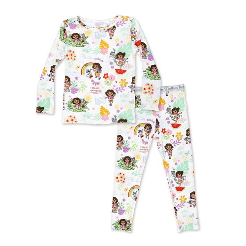 Bellabu Bear Dora Rayon from Bamboo Two-Piece Pajamas for Boys & Girls