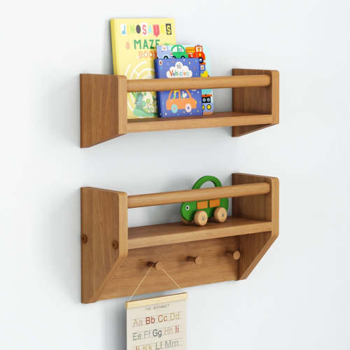 Sidekick Shelf & Wall Shelf With Pegs Bundle